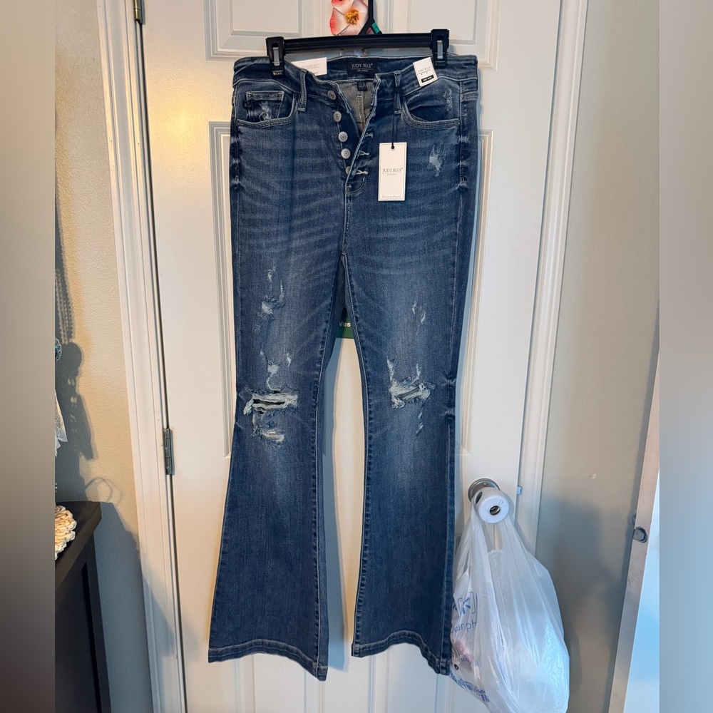 Judy Blues jeans blue jeans nwt flare 13